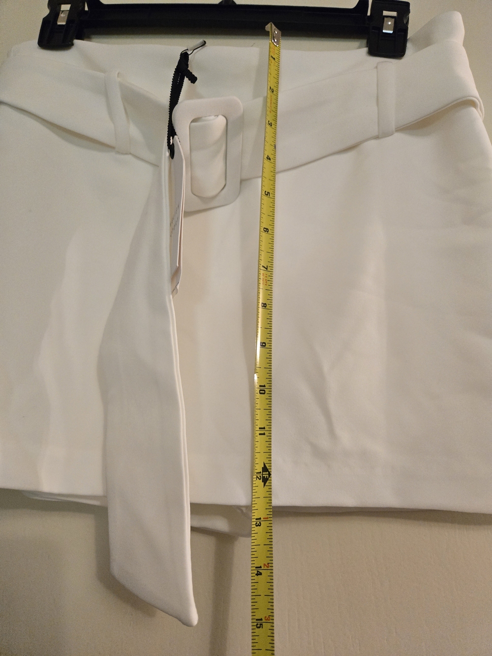 English Factory White Belted Skort - Picture 5 of 7